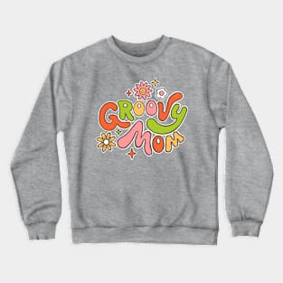 Groovy Mom Crewneck Sweatshirt